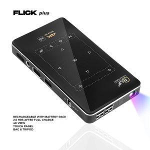 Flick Plus (4K Rechargeable) Projector